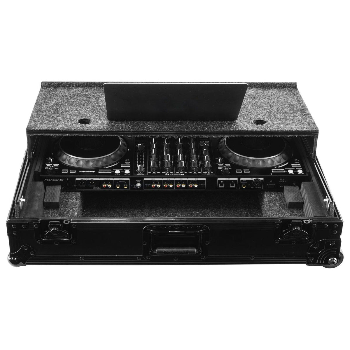 Pioneer DDJ-1000 / DDJ-1000SRT Case in Black with 1U Rack Space