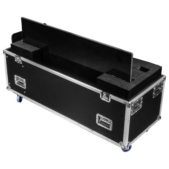 Dual 50-58″ Flat Screen Monitor Case with Casters