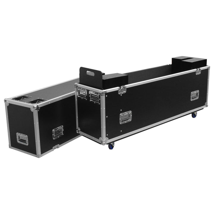60-65″ Flat Screen Monitor Flight Case with Casters